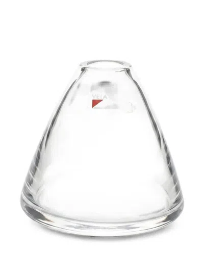 Collevilca Dondolo Crystal Vase In Transparent