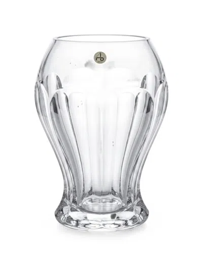 Collevilca Fluted Amphora Vase In Transparent