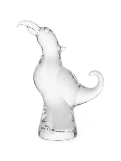 Collevilca Il Versiero Crystal Statue In White