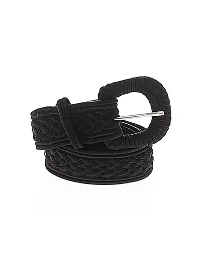 Pre-owned Collezione New York Belt In Black