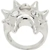 Collina Strada Astro Ring In Silver Clear