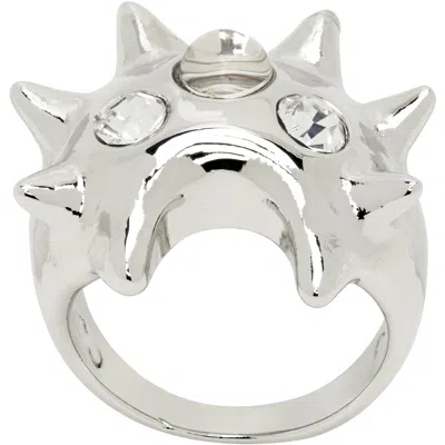 Collina Strada Astro Ring In Silver Clear