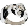 Collina Strada Bat Ring In Gray