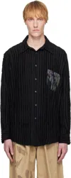 Collina Strada Black Convention Button Up Shirt