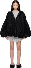 Collina Strada Black Pillow Jacket In Black