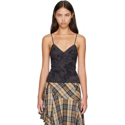 Collina Strada Black Sunray Camisole