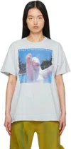 Collina Strada Touch Grass Organic Cotton Graphic T-shirt In A Hug
