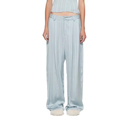 Collina Strada Blue Catchfly Trousers In Black