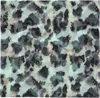Collina Strada Blue Snow Leopard Scarf In Multi