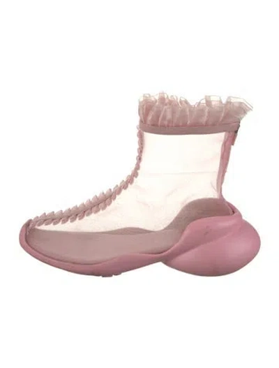 Pre-owned Collina Strada Boots In Pink