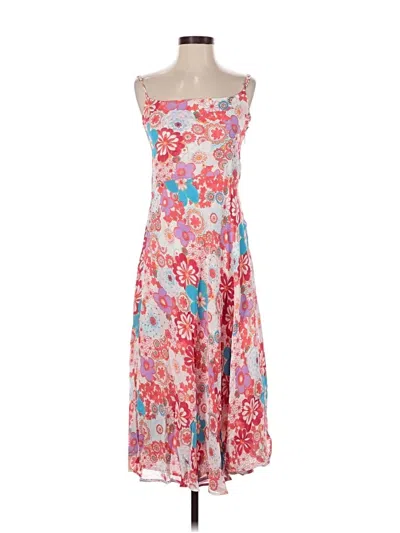 Pre-owned Collina Strada Cocktail Dress In Red
