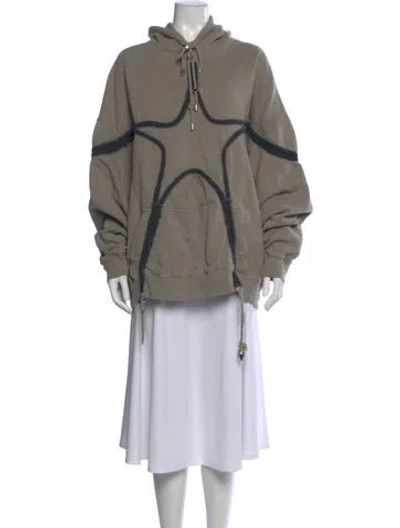 Pre-owned Collina Strada Crew Neck Long Sleeve Hoodie In Gray