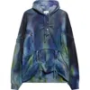 Collina Strada Drawstring Detail Cotton Hoodie In Aurora