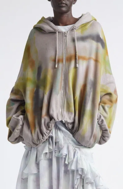 Collina Strada Fleece Zip-up Hoodie In Multi