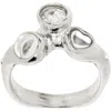 Collina Strada Florence Ring In Silver Clear