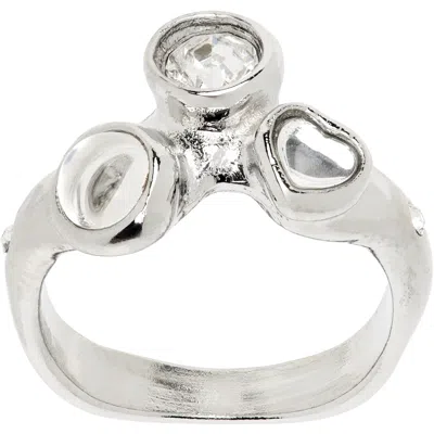 Collina Strada Florence Ring In Silver Clear