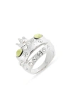Collina Strada Frog Prince Recycled Pewter Ring