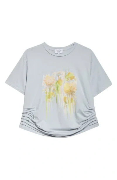 Collina Strada Katina Duo Storm Flower Drip Organic Cotton Graphic T-shirt
