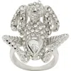 Collina Strada Mantis Ring In Silver Clear