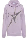 Collina Strada Mauve Arc Hoodie In Purple