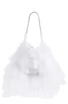 COLLINA STRADA MEDIUM MIST TULLE BAG