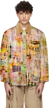 Collina Strada Multicolor Stable Jacket In Multi Plaid