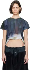 Collina Strada Navy & Green Hazel T-shirt