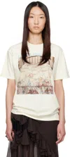 Collina Strada Off-white 'ladies Night' T-shirt In Neutral