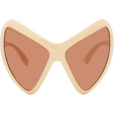 Collina Strada Off-white Mariposa Sunglasses In Neutral