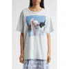 Collina Strada Touch Grass Organic Cotton Graphic T-shirt