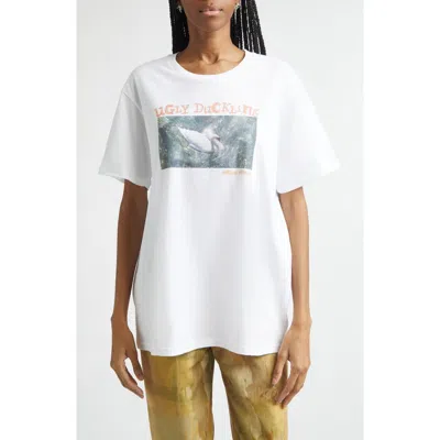 Collina Strada Organic Cotton Graphic T-shirt In White