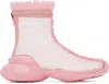 Collina Strada Pink Fctry Lab Edition Rufl Boots