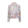 Collina Strada Printed Cotton Jacket In Multicolour