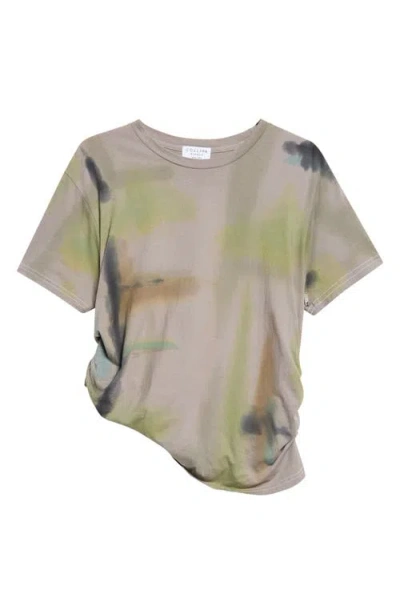 Collina Strada Sorrel Ruched T-shirt In Brown