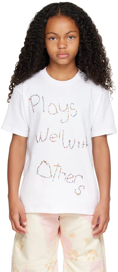Collina Strada Ssense Exclusive Kids White T-shirt