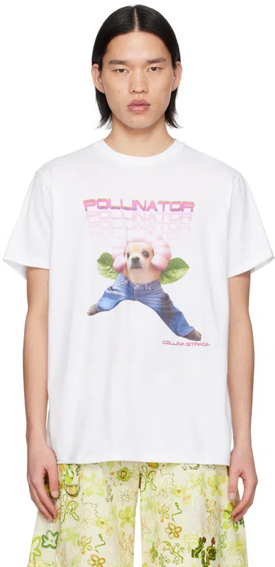 Collina Strada White 'pollinator' T-shirt