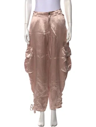 Pre-owned Collina Strada Wide Leg Pants In Neutrals