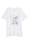 Collina Strada Woof Oversize Organic Cotton Graphic T-shirt In Peace Of Cake