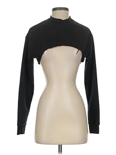 Pre-owned Collusion Cardigan Sweater In Black