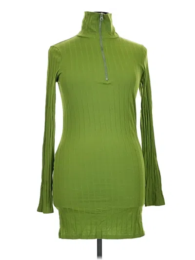 Pre-owned Collusion Casual Dress In Green