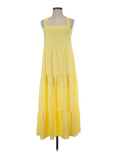 Pre-owned Collusion Casual Dress In Yellow
