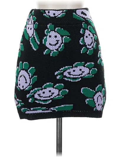 Pre-owned Collusion Casual Skirt In Green