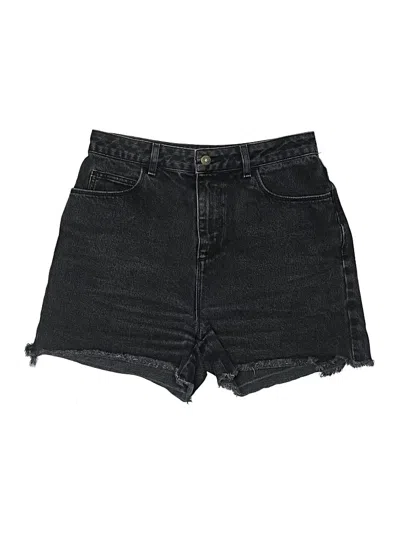 Pre-owned Collusion Denim Shorts In Black