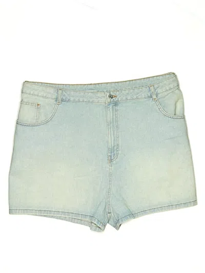 Pre-owned Collusion Denim Shorts In Blue