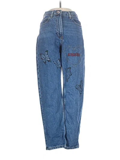 Pre-owned Collusion Jeans In Blue