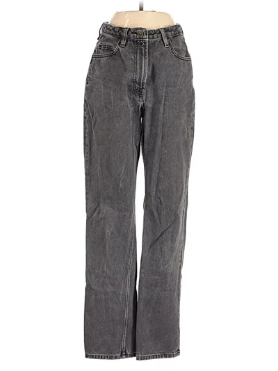 Pre-owned Collusion Jeans In Gray