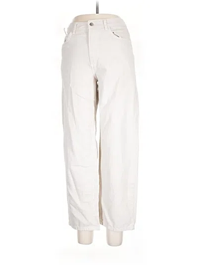 Pre-owned Collusion Jeans In White