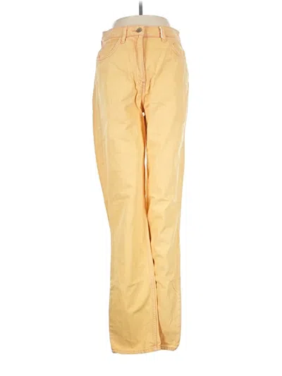 Pre-owned Collusion Jeans In Yellow