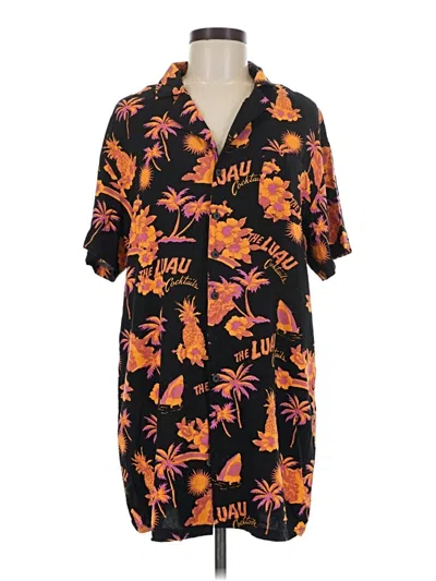 Pre-owned Collusion Kimono In Orange