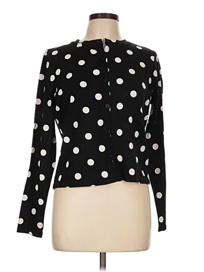 Pre-owned Collusion Long Sleeve Blouse In Black
